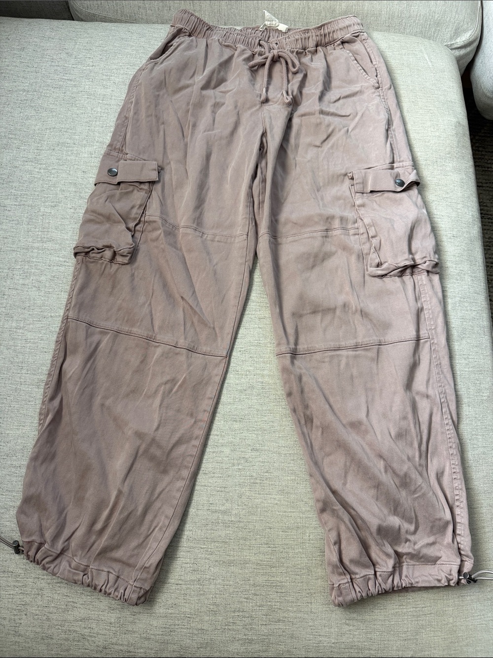 C&C California Mauve Cargo Jogger Pants